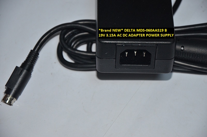 *Brand NEW* DELTA MDS-060AAS19 B 19V 3.15A AC DC ADAPTER POWER SUPPLY